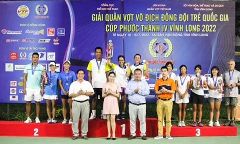 Giải Quần vợt vô địch đồng đội trẻ 2022: Hưng Thịnh TP.HCM vô địch đồng đội nữ U18