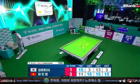 Nguyễn Quốc Nguyện có chiến thắng kịch tính tại giải đấu trường Billiard PBA Tour 2022