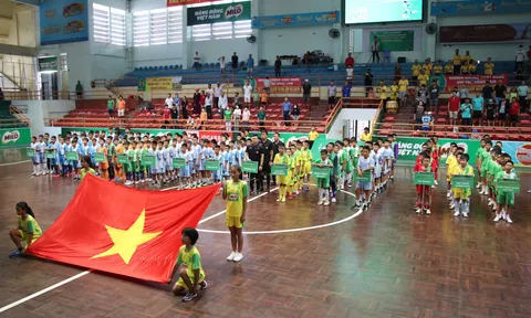 Khởi tranh Vòng chung kết giải Bóng đá Nhi đồng toàn quốc - Cúp Nestlé Milo 2022