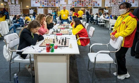 Đánh bại Hungary, Việt Nam vào tốp 10 Olympiad cờ Vua
