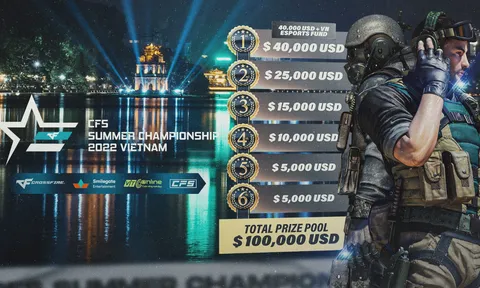 6 đội tuyển tranh tài tại CFS Summer Championship 2022