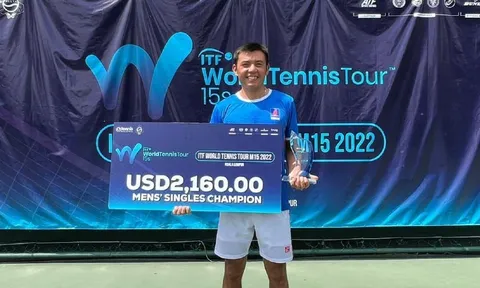 Lý Hoàng Nam lên hạng 344 ATP