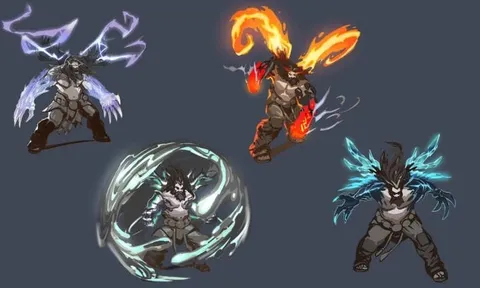 Chi tiết bộ kỹ năng Udyr làm lại