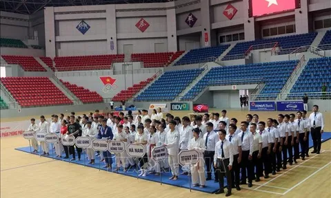 Hơn 200 vận động viên tham dự giải vô địch trẻ Ju-jitsu toàn quốc