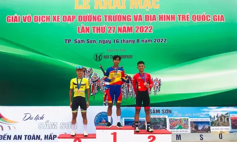 Đồng Tháp dẫn đầu nội dung đường trường vô địch trẻ quốc gia 2022