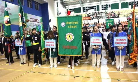 Khai mạc Liên hoan Võ cổ truyền TP.HCM mở rộng lần thứ 16