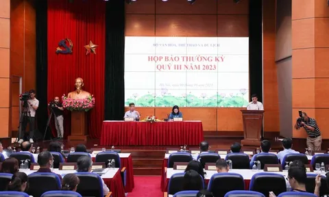 Bộ Văn hóa, Thể thao và Du lịch họp báo thường kỳ Quý III/2023: Toàn ngành đạt nhiều kết quả tích cực