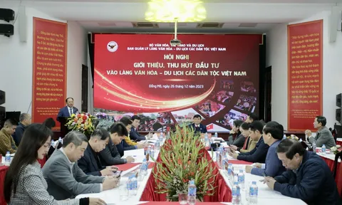 Hội nghị giới thiệu, thu hút đầu tư vào Làng Văn hóa - Du lịch các dân tộc Việt Nam