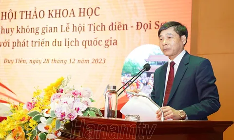 Bảo tồn và phát huy không gian Lễ hội Tịch điền - Đọi Sơn gắn với phát triển du lịch quốc gia
