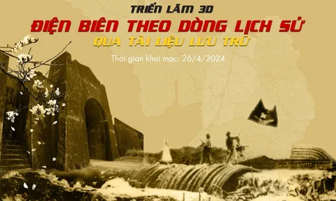 Triển lãm trực tuyến "Điện Biên theo dòng lịch sử qua tài liệu lưu trữ"