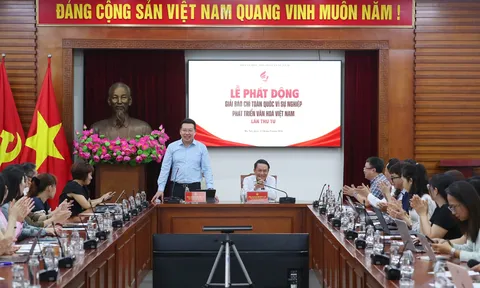 Phát động Giải Báo chí toàn quốc  “Vì sự nghiệp phát triển Văn hóa Việt Nam” lần thứ Tư - 2026
