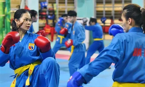Đội tuyển vovinam Việt Nam tự tin hoàn thành nhiệm vụ