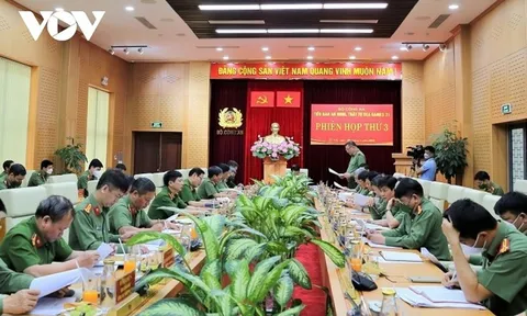 Họp Tiểu ban An ninh, trật tự SEA Games 31