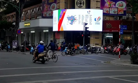Đẩy mạnh tuyên truyền, cổ động SEA Games 31 trên màn hình Led