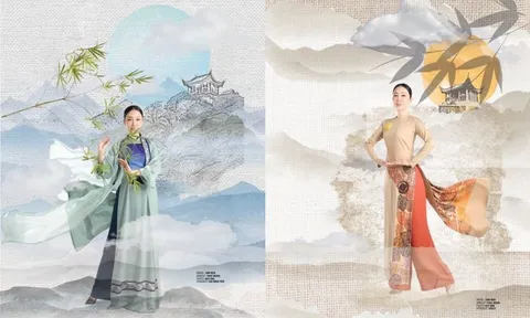 Độc đáo chương trình trưng bày và biểu diễn áo dài Việt Nam tại Yên Tử