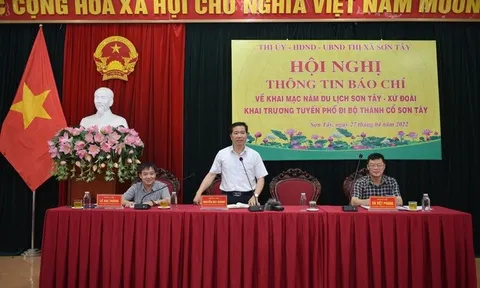 Phát huy lợi thế của di tích Thành cổ Sơn Tây