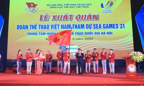 Đoàn Thể thao Việt Nam tham dự SEA Games 31 với nhiều nhiệm vụ quan trọng