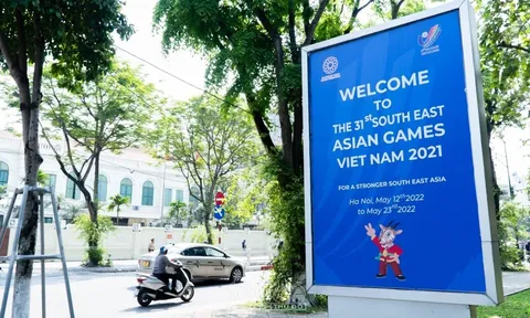 Hà Nội đẩy mạnh tuyên truyền, cổ động trực quan chào mừng SEA Games 31