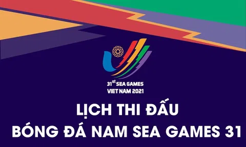 Lịch thi đấu Bóng đá nam SEA Games 31