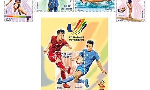 Phát hành bộ tem SEA Games 31