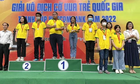 Kết thúc giải cờ Vua trẻ quốc gia - Cúp Vietcombank 2002: Thành phố Hồ Chí Minh thắng lớn!