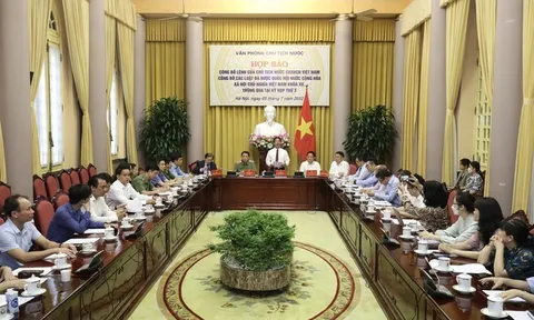 Họp báo công bố Lệnh của Chủ tịch nước về 5 Luật mới được Quốc hội thông qua