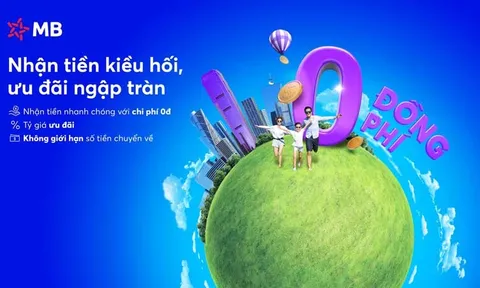 Nhận tiền gửi từ nước ngoài nhanh gọn và an toàn với dịch vụ SWIFT của MB