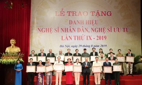 Bộ Văn hóa, Thể thao và Du lịch lấy ý kiến nhân dân danh sách hồ sơ đề nghị xét tặng danh hiệu "Nghệ sĩ nhân dân", "Nghệ sĩ ưu tú" lần thứ 10