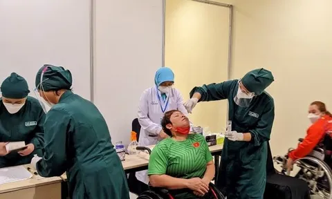 Đoàn Thể thao người khuyết tật Việt Nam có 3 vận động viên nghi mắc COVID-19