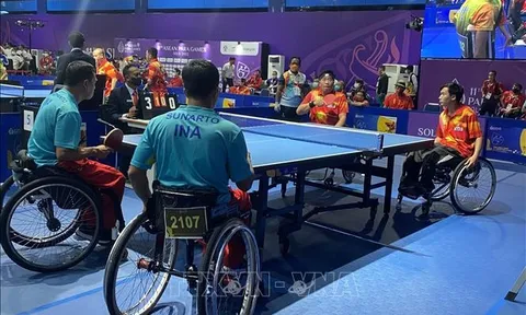 ASEAN Para Games 2022: Bóng bàn Việt Nam hướng tới mục tiêu cao hơn