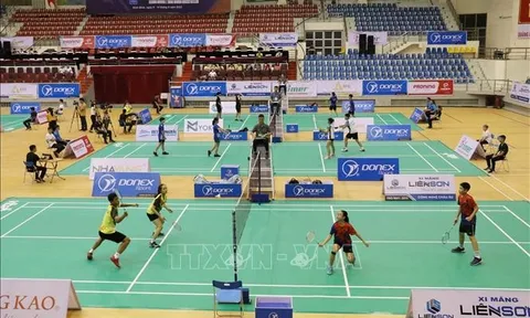 Khai mạc giải Cầu lông các tay vợt thiếu niên, trẻ xuất sắc Quốc gia 2022