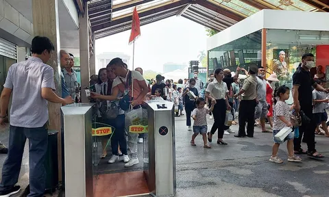 Khu Di tích Chủ tịch Hồ Chí Minh tại Phủ Chủ tịch chính thức áp dụng hệ thống vé điện tử