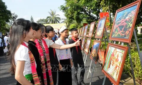 Khai mạc Triển lãm ảnh 'Di sản Nghệ thuật Xòe Thái Việt Nam'