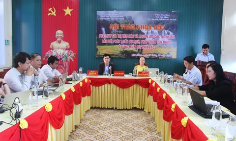 Hội thảo phát huy giá trị văn hóa và nguồn lực các tộc người gắn với phát triển du lịch