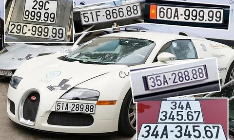 Quốc hội ban hành Nghị quyết về thí điểm đấu giá biển số ô tô