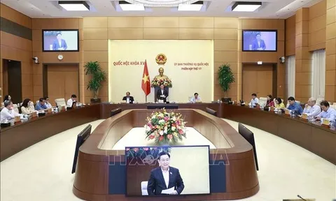 Phiên họp thứ 17, Ủy ban Thường vụ Quốc hội: Chủ động, đôn đốc việc chuẩn bị các nội dung trình Quốc hội
