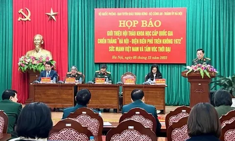 Hội thảo khoa học cấp quốc gia về Chiến thắng 'Hà Nội - Điện Biên Phủ trên không 1972'