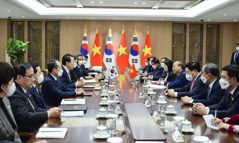 Việt Nam - Hàn Quốc nâng cấp quan hệ lên 'Đối tác chiến lược toàn diện'