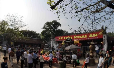 Xuân Quý Mão 2023, Lễ khai ấn đền Trần - Nam Định được tổ chức trở lại