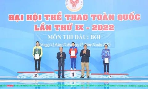 Đoàn Quân đội giành 4 huy chương vàng ngày đầu ra quân môn Bơi