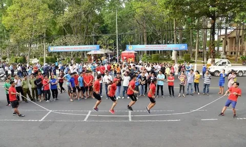 Tổ chức hoạt động thể dục, thể thao mừng Đảng, mừng Xuân Quý Mão 2023