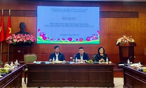 Hội nghị tổng kết hoạt động Công đoàn Khối Di sản - Văn hóa cơ sở năm 2022