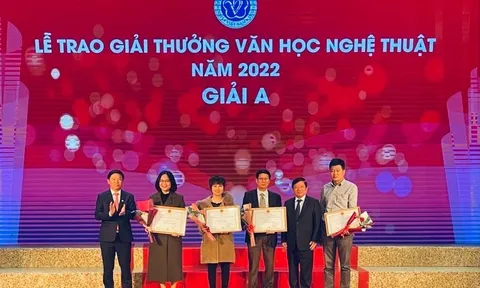 67 tác phẩm được trao giải thưởng Văn học nghệ thuật năm 2022