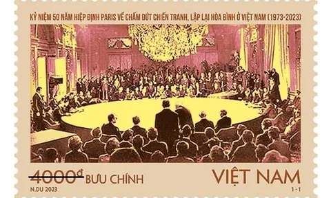 Phát hành bộ tem 'Kỷ niệm 50 năm Hiệp định Paris về chấm dứt chiến tranh, lập lại hòa bình ở Việt Nam'