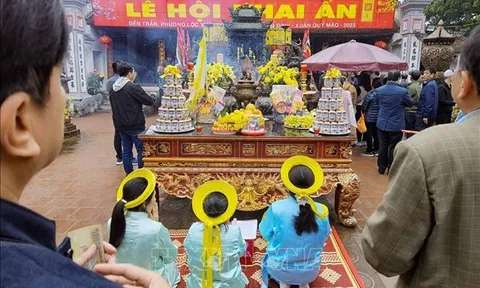 Khai ấn đền Trần - nét đẹp đầu Xuân trong văn hóa Việt