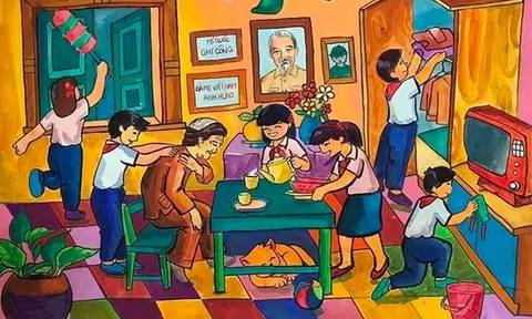 Tổ chức "Cuộc thi và Triển lãm Tranh thiếu nhi toàn quốc năm 2023"