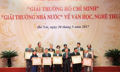 Giải quyết vướng mắc trong việc xét tặng "Giải thưởng Hồ Chí Minh", "Giải thưởng Nhà nước" lĩnh vực văn học nghệ thuật