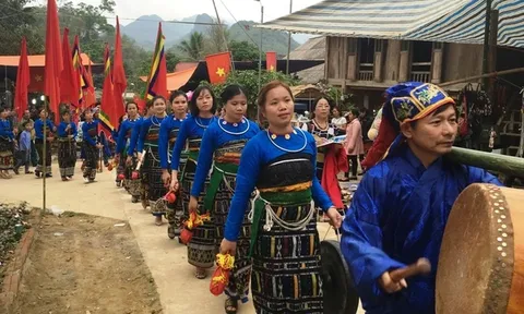 Lễ đón nhận Di sản văn hóa phi vật thể Quốc gia - Lễ hội Mường Xia diễn ra ngày 1/3