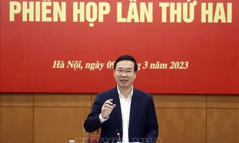 Chủ tịch nước chủ trì họp Ban Chỉ đạo Trung ương tổng kết 20 năm thực hiện Nghị quyết số 23-NQ/TW