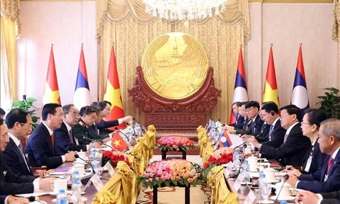 Không ngừng củng cố và phát triển hơn nữa quan hệ đoàn kết đặc biệt Việt Nam - Lào